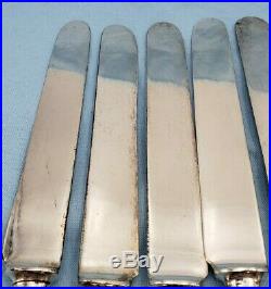 10 Vintage Ionic Silverplate Knives by Rogers #7189