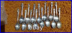 15 Vintage Silver Plate Spoons Yogi Charlie Tony Woody And More