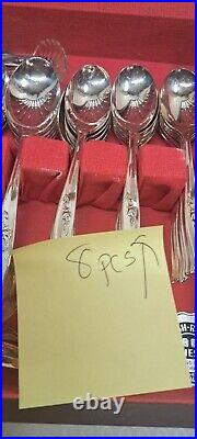 1847 Rogers Bros International 83 Piece Silver Plated Set Vintage Nice with case