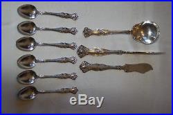 1847 Rogers Bros. Vintage Grape pattern Silverplate Set, 83 pieces, case incl