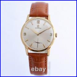 1960' Original Omega Beautiful Gold Plated Manual Wind Vintage Swiss Gents Watch