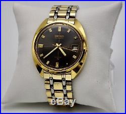 1969 Seiko MAC-V SOG 7005-8030 Vintage Automatic Mens Gold Plated Watch