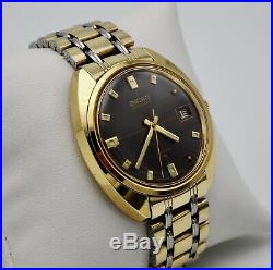 1969 Seiko MAC-V SOG 7005-8030 Vintage Automatic Mens Gold Plated Watch