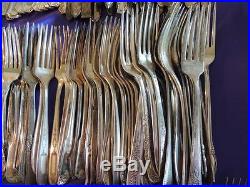 330 Silverplate Dinner Fork Flatware Craft Lot No Monograms Vintage Antique