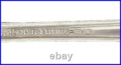 34 Pcs Vintage CENTURY Pattern Holmes & Edwards Silver Plate Flatware K Monogram