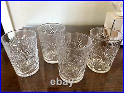 4 Vintage Filigree Silver Plate Hot Ice Coffee Tea Cup Holders with Glasses Russia