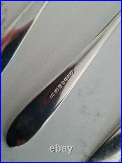 44 x vintage Silver Plated W&H PRIDE Cutlery set Design David Mellor walker hall