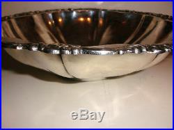 5 PC set of vintage Peru Camusso Sterling silver bowl and 4 plates