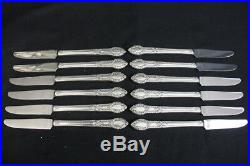 52 Pc. Vintage Oneida Community Plate Rendezvous Silver Plate Service for 12