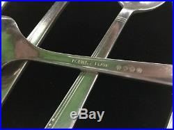 56 Piece Oneida Nobility Plate CAPRICE ART DECO Vtg 1937 Silver Plate Flatware