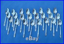 77 Piece Vintage 1847 Rogers Bros FIRST LOVE Round Gumbo Soup Spoons