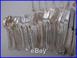 89 Pcs Vintage Supreme Cutlery By Towle Athena Silverplate Flatware