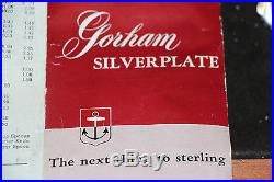 A 45-piece Silver Plate Flatware Lady Caroline Circa 1933 Gorham Co Box Vintage