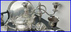 A Large Job Lot Of Antique/vintage Silver Plated Items With Many Makers Names