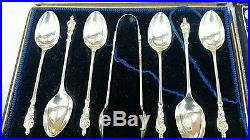 A collection of 8 vintage boxes of silver plate cutlery