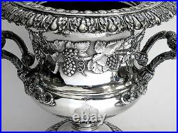 ANTIQUE GEORGIAN OLD SHEFFIELD SILVER PLATE WINE COOLERS / VASES c. 1820