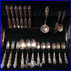 ASCO 1897 Vintage American Silver Silverware Moselle Silverplate Lot 32 Pieces