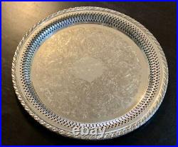 American Vintage ONEIDA Silver Plated Tray