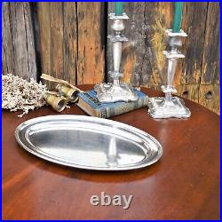 Antique Mappin & Webb Officers Silver Plate Waiters Tray Army Navy Ship Campaign