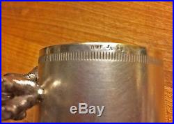 Antique Pair Of Vintage Silver Plated Figurative Kids Napkin Holder Rings NM
