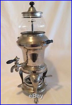 Antique Sutterley PA Coffee Machine Maker Silverplate 1904 Sternau & Co Vintage