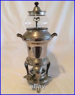 Antique Sutterley PA Coffee Machine Maker Silverplate 1904 Sternau & Co Vintage