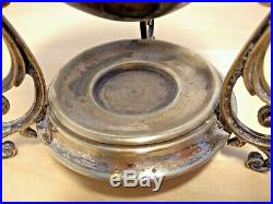 Antique Vintage English Silver Plated Covered Egg Warmer Cooker Coddler. Hen