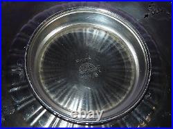 Antique Vintage Meriden Silverplate International Silver Co Pierced Cake Plate