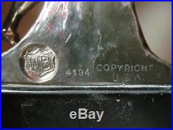 Antique Vintage WEIDLICH BROTHERS Silver Plate 1939 Montreal Marathon Trophy