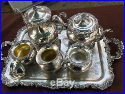 Ascot Sheffield Design Reproduction by Community. Vintage Silver-Plated set of 7