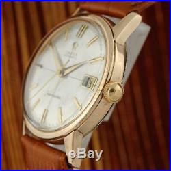 Authentic 1963' Omega Seamaster Calendar 14760 Gold Plated Automatic Gents Watch