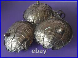 Beautiful Silver Plate Bon Bon. Sweets. Display. Flower. Leaf Quality. Heavy