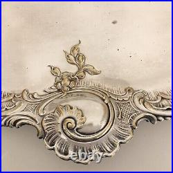 Beautiful antique silver plated tray