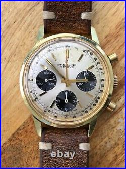 Breitling Top Time 815 Vintage 1970's gold plated