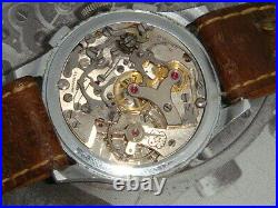 Breitling Vintage WW2 40s era Venus 170 up & down chronograph watch works great