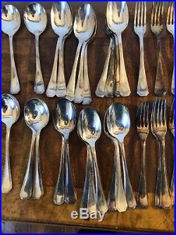 Christofle France America Vintage Silver-plate Flatware Set Dinner 106
