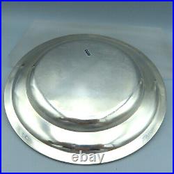 Christofle Silver Plated Rubans Croises Serving Platter Charger Plate 27.5cm 11