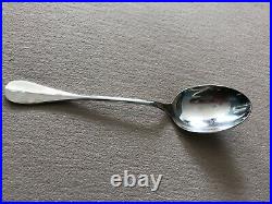 Christofle Silverplate Serving Spoon & Serving Fork 8 1/2 vintage