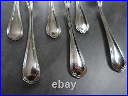 Christofle Spatours Large Table Forks French Silver Plated Cutlery Set 20.5cm