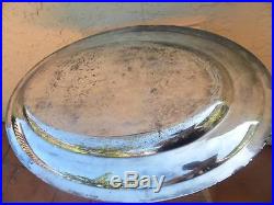 Christofle Vintage Large 21 Oval Silverplate Serving Tray