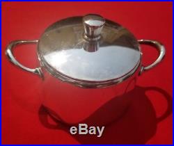 Christofle Vintage Silver Antique Art Euro Deco Tray Coffee Tea Sugar Milk Set
