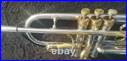 Conn 36 CONNSTELLATION Vintage Trumpet withMouthpiece Nickel Plate