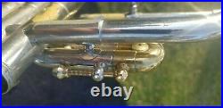Conn 36 CONNSTELLATION Vintage Trumpet withMouthpiece Nickel Plate