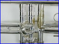 Conn 8B Artist serie Trumpet from 1972 very rare/silver plated