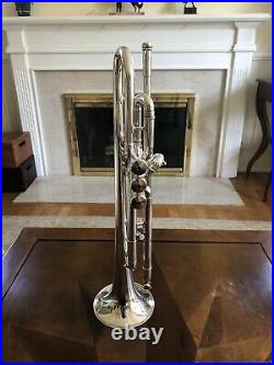 Conn Vintage One Trumpet 1BS-46 Sterling Silver Great Condition