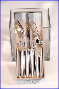 Daniel Hechter Paris-Silver Rainbow Silverplate-40 Pc Setting for 8-Vintage-1986