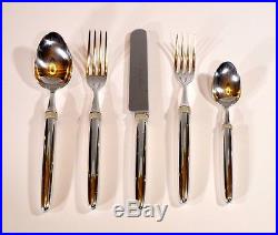 Daniel Hechter Paris-Silver Rainbow Silverplate-40 Pc Setting for 8-Vintage-1986