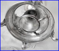 EXQUISITE! Vtg Slv Plate Footed Hot Water Coffee Tea Samovar Urn withTap Dispenser