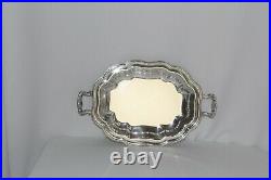 Elegant Vintage Sheffield Silver Co. Silver Plated Oval Platter