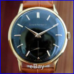 Excellent Vintage Girard Perregaux Gold Plated Manual Wind Original Gents Watch
